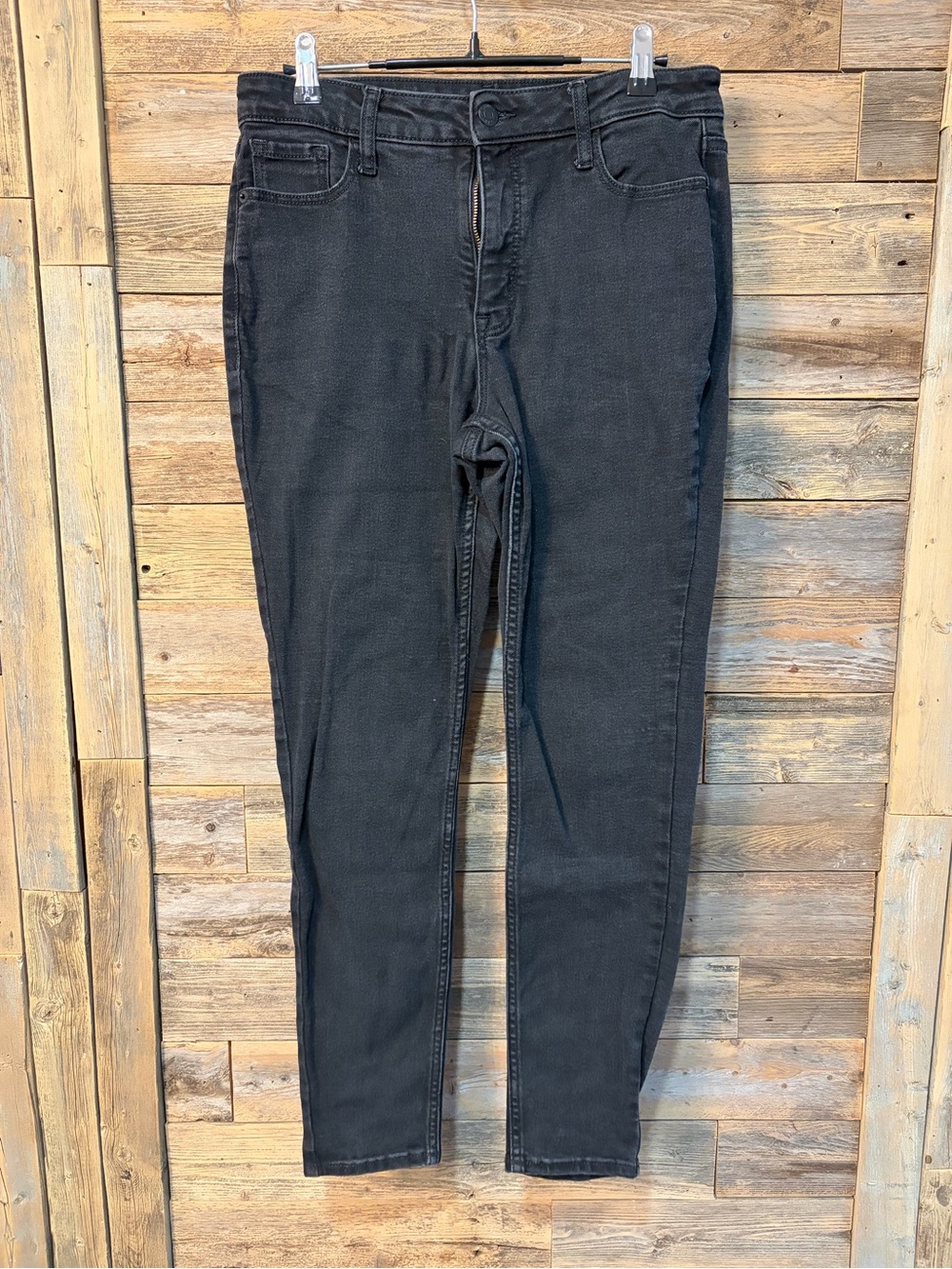 Old Navy high rise, rockstar, super skinny black jeans* - size 8